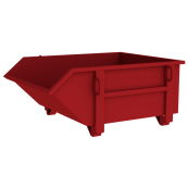 Debris container | capacity 500 l | dimensions: 1424 x 1206 x 595 mm